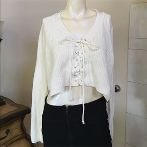 LF crop sweater